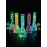 10'' Mold Mix Design Glow In Dark Beaker WP