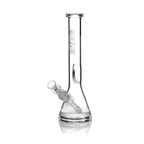 5'' Clear Beaker Curved Logo WP 12.ct Box