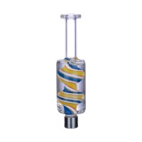 Clover Glass Wax Straw