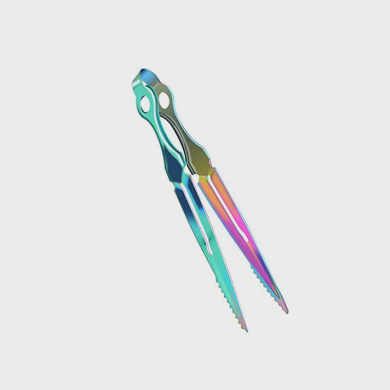 Zebra Alias Metal Hookah Tongs