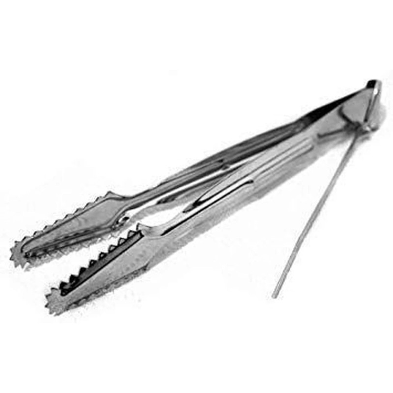 Zebra Small Metal Hookah Tongs